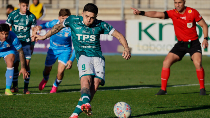   Ascenso: Santiago Wanderers rescató un empate con San Marcos e igualó a Cobreloa en la cima 