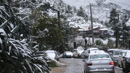   Provincia de Palena bajo alerta amarilla por temporal de nieve y viento con cortes de luz 