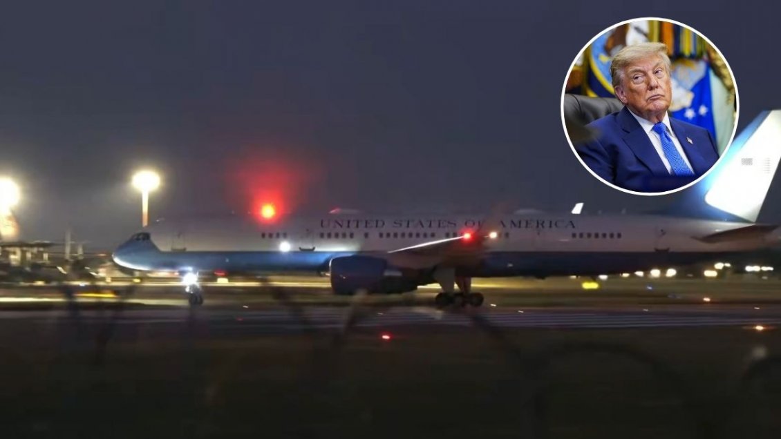 Dos aviones y un carrito de catering: la salida secreta de Trump de Turquía ante una amenaza de Irán