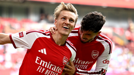   Arsenal goleó a Manchester City y conquistó la Community Shield 