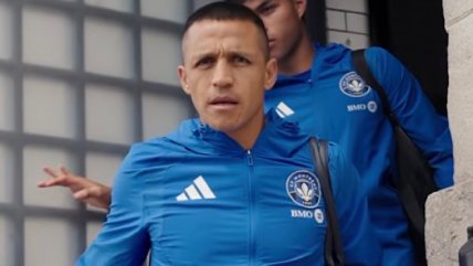   Alexis viajó junto al plantel de CF Montreal para el choque ante Columbus Crew 