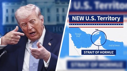   Trump volvió a reclamar el estrecho de Ormuz como 