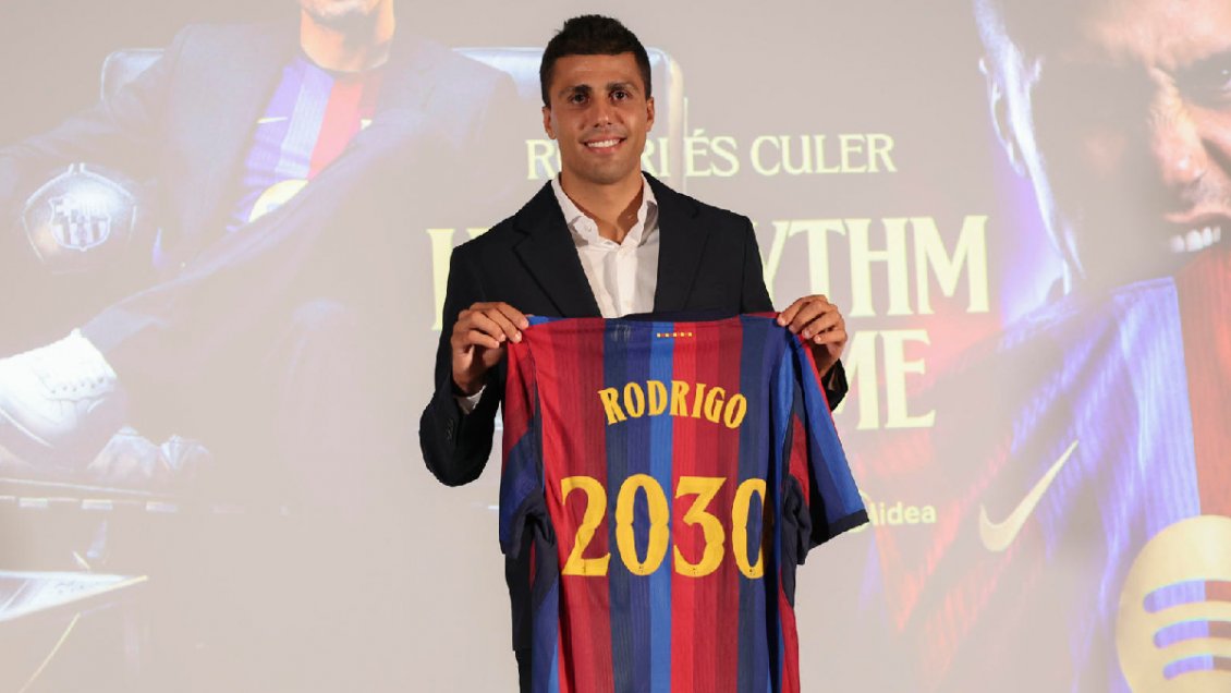 Rodri: FC Barcelona era mi primera opción