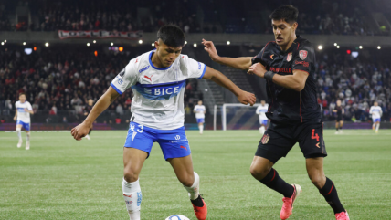   Detrás de Alexis: Amaro Pérez se convirtió en el segundo chileno más joven en Copa Libertadores 