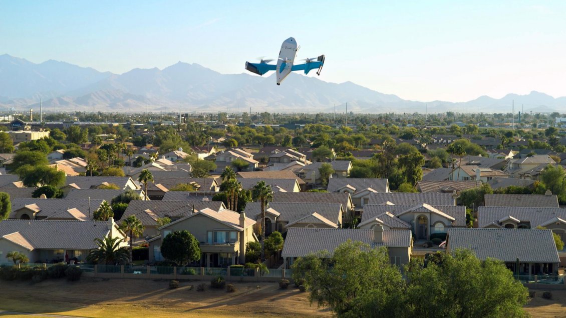 Amazon ampliará reparto con drones a casi 500 ciudades de EE.UU. a fines de 2026