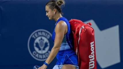   Sabalenka cayó en Cincinnati y quedó en riesgo de ceder el número uno del mundo 