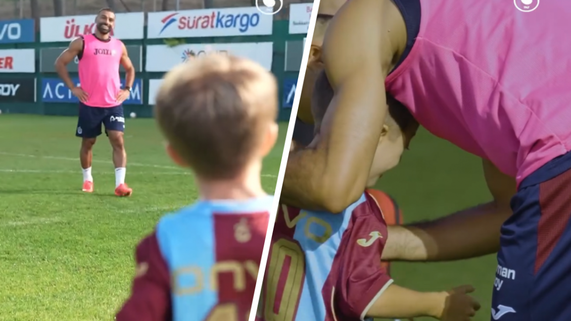 [VIDEO] El emotivo reencuentro de Salah con Isaac, pequeño hincha que conoció en Liverpool