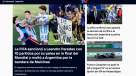 La reacción de la prensa argentina tras las 