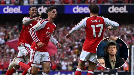   Mick Jagger no mufó: Arsenal se impuso a Chelsea en el derbi del noroeste de Londres 