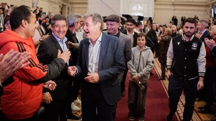   El homenaje a Mirko Jozic en el exCongreso Nacional 