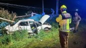 Volcamiento de vehículo dejó dos fallecidos en la salida norte de Temuco