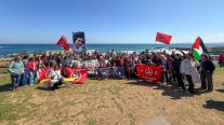 PC conmemoró los 50 años del crimen de Marta Ugarte en playa donde apareció su cuerpo