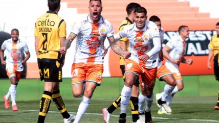   Cobresal salió de la zona de descenso con triunfo ante Coquimbo Unido 