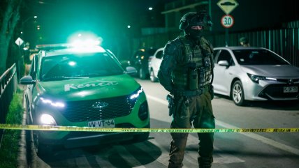 Detienen al presunto autor del disparo que mató a carabinero en Renca