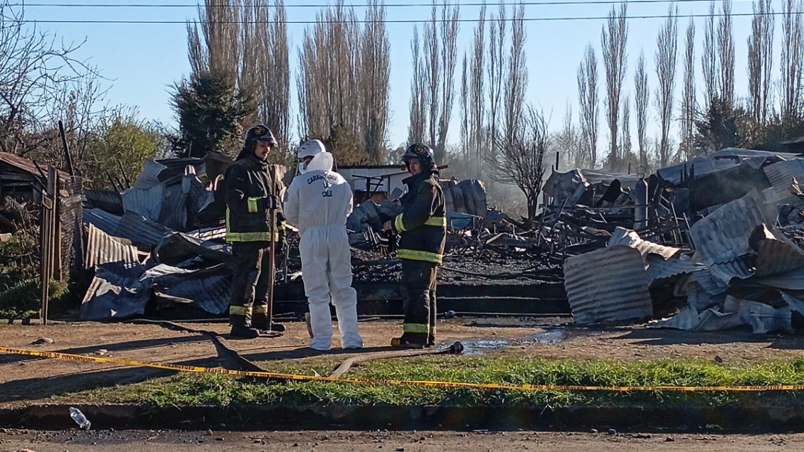 Fiscalía pidió tomar muestras de ADN a fallecidos en incendio de Pitrufquén