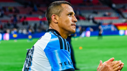   Alexis Sánchez celebró clasificación de CF Montreal a la final del Campeonato Canadiense 