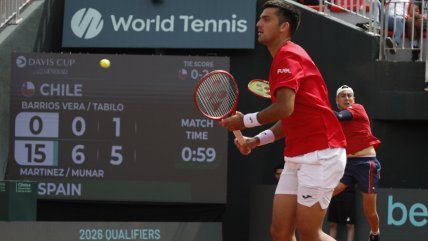   Tomás Barrios tras la derrota con España: Una pena jugar a este nivel, por la gente 