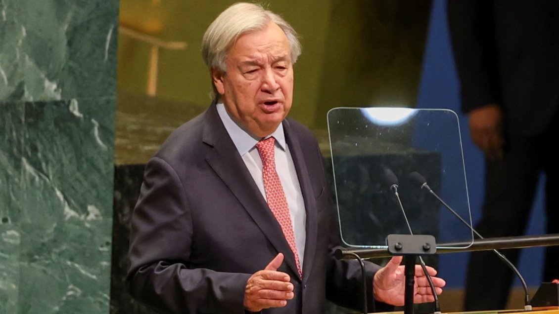 Guterres advierte riesgo de que el mundo se divida en dos bloques enfrentados