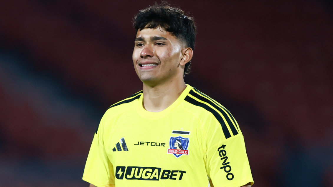 Villanueva tras ser figura en el arco de Colo Colo: 