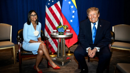   Trump y Rodríguez hablaron sobre elecciones en Venezuela, pero no para el corto plazo 