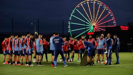 La Roja cumplió con entrenamientos en doble jornada con miras al amistoso con Canadá