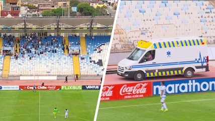   Duelo de Antofagasta e Iquique fue interrumpido por emergencia médica en las gradas 