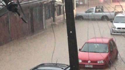   Fuertes lluvias provocan inundaciones en sectores de Lota 