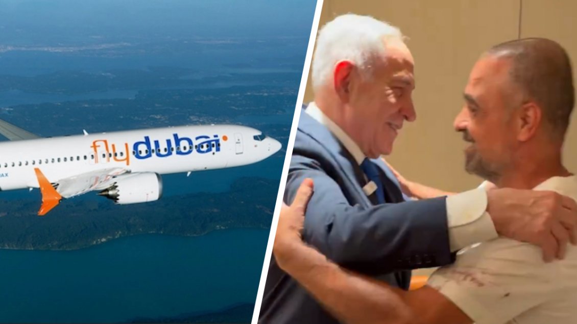 Netanyahu recibió a pasajero 
