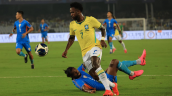 [VIDEOS] Brasil aplastó a India en un inédito duelo
