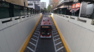 Eje Bandera en Santiago reabrió al transporte público tras 13 años