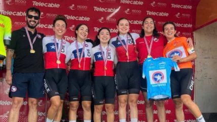   Team Chile de ciclismo femenino se consagró campeón en la Vuelta a Costa Rica 