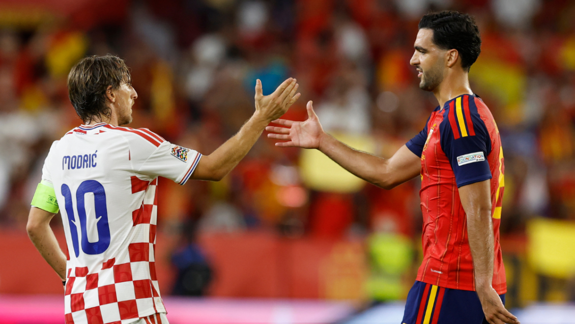 ¿Cuándo y dónde ver el duelo entre Croacia y España por la UEFA Nations League?