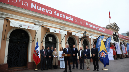  Remodelan la fachada del Mercado Central: intervendrán 2.600 metros cuadrados  
