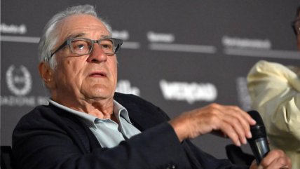   De Niro arremetió contra Trump y lo llamó 