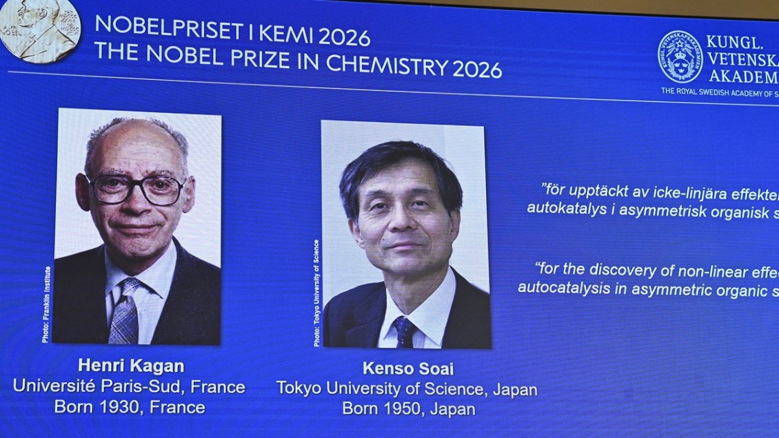 Premio Nobel de Química distinguió a científicos de Francia y Japón